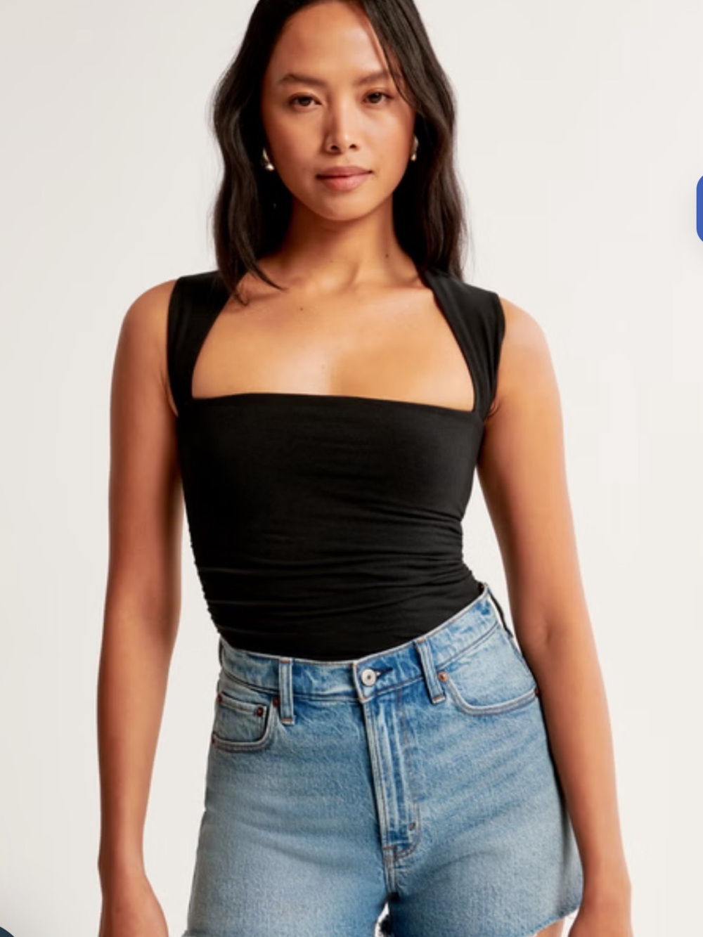 Abercrombie - Ava top - NWT - Black size medium